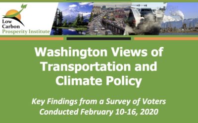 Poll: Washington Voters Support Aligned Action on Transportation and Climate