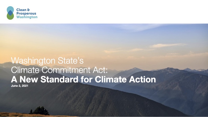 Webinar: Washington State’s Climate Commitment Act: A New Standard for Climate Action